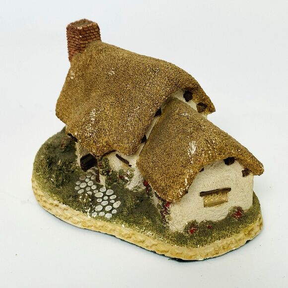 Vintage 1980 David Winter Rose Cottage Hand-Painted House Figurine Great Britain - Picture 4 of 12